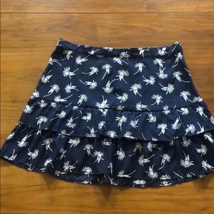 Porridge Floral Tiered Ruffle Skirt Anthropologie